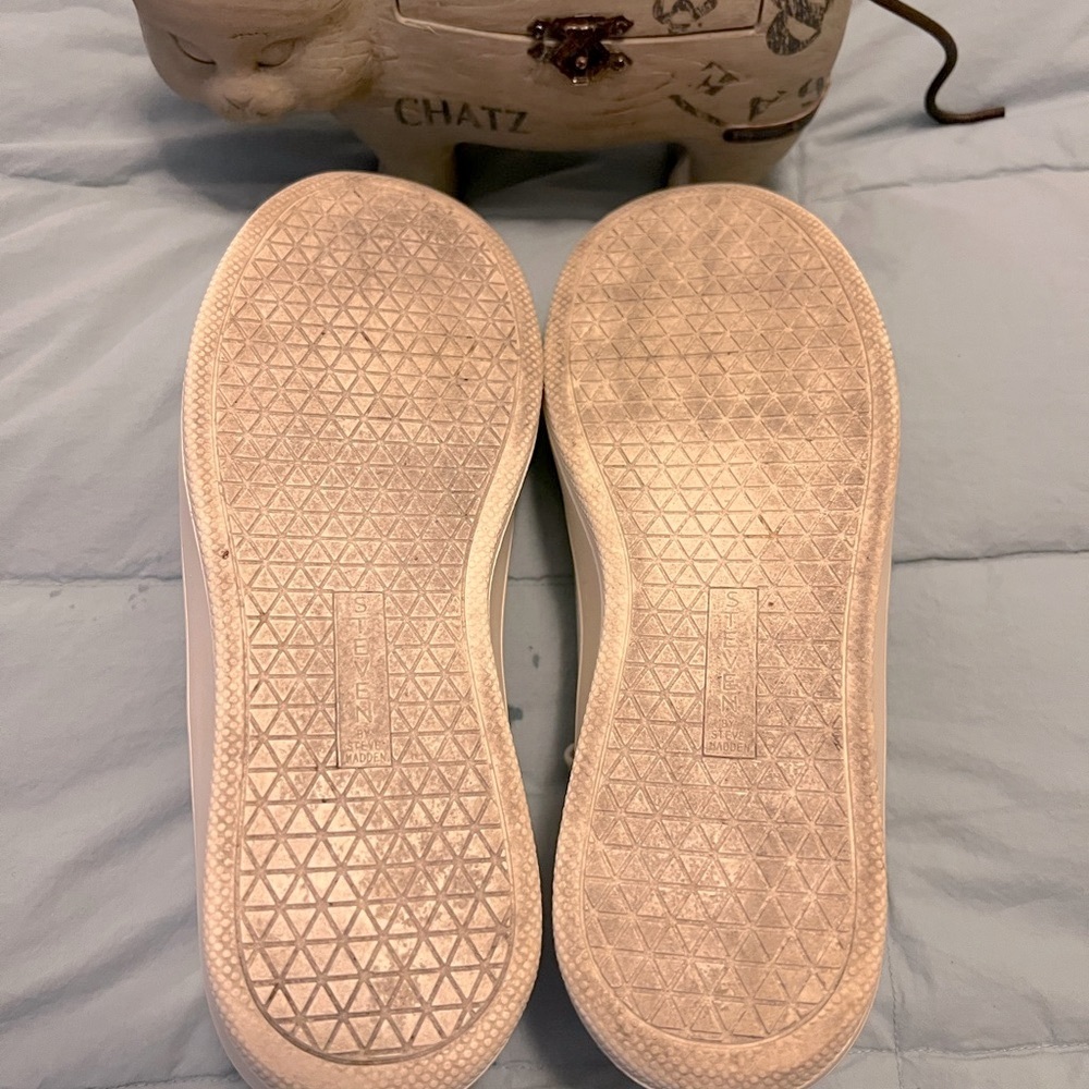 Steve Madden Silver platform sneakers - Picture 4 of 6